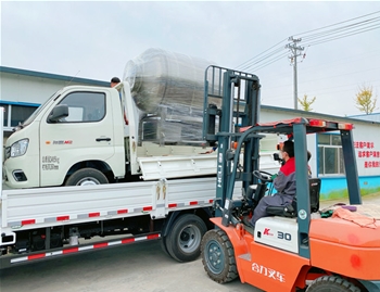 1200L變頻水冷泵真空滾揉機發(fā)往河北滄州