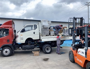 120針鹽水注射機,，200L料車發(fā)往菏澤鄆城